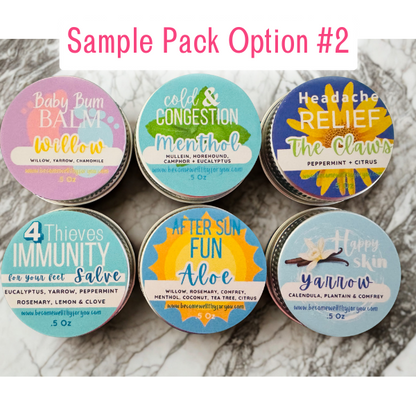 Sample Pack of 6