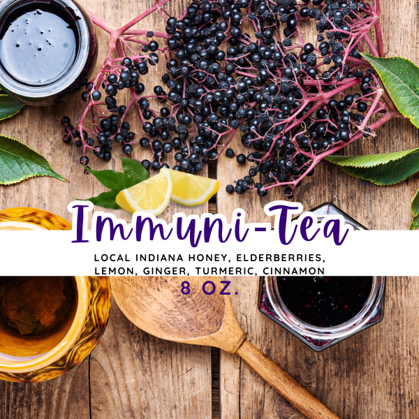 8 Ounce Honey Tea Infusions-Variety