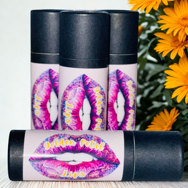 Golden Petal Lips-Lip Balm